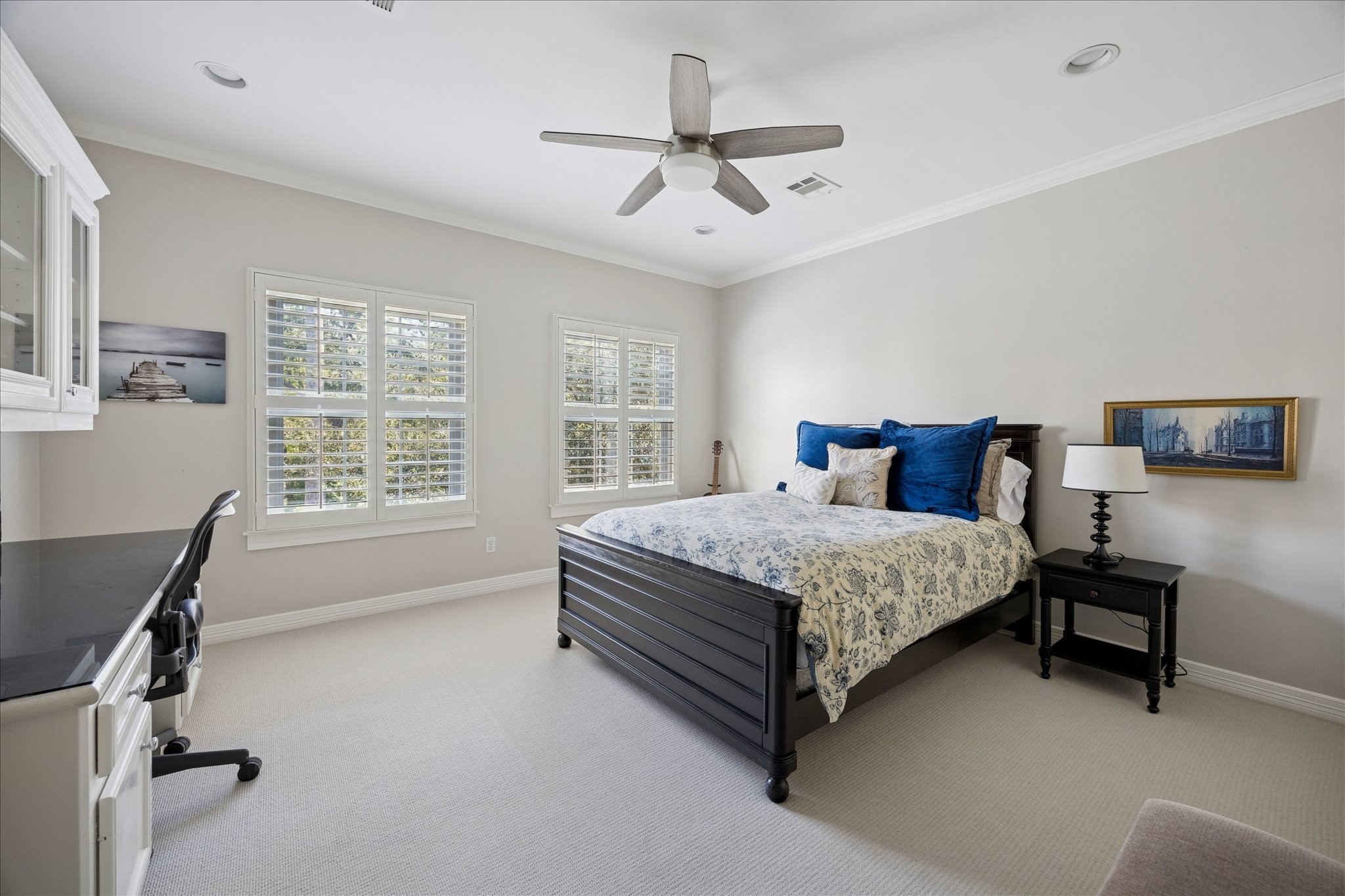 2 Blalock Pines Court Hedwig Village, TX 77024 - Photo 31 of 44 a bedroom with a bed furniture and window