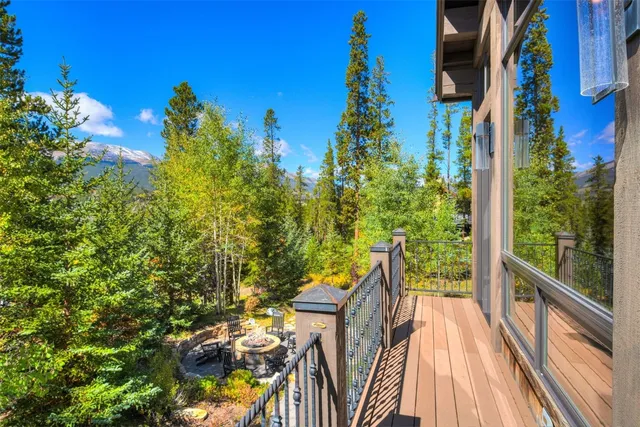 a view of balcony with plants
