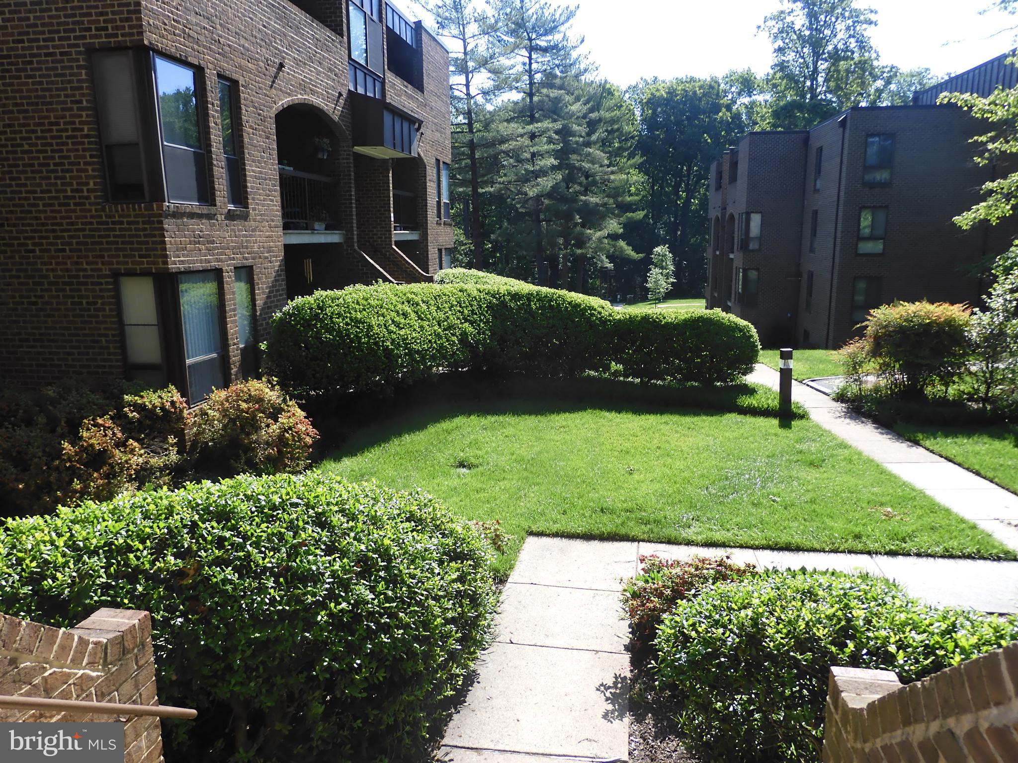 11204 Chestnut Grove Square, Unit 11204108 Reston, VA 20190 - Photo 25 of 40 a view of a garden with pathway
