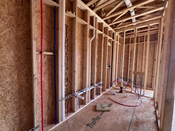 a view of porch with window and backyard