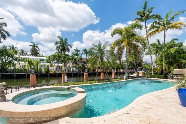 a view of a hallway with front door