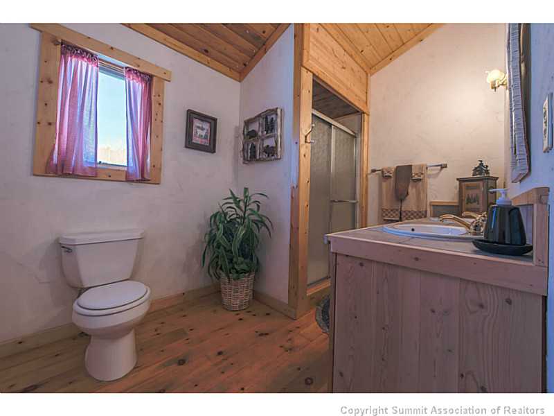 50 Lumberjack Road Fairplay, CO 80440 - Photo 22 of 25 Master Bath/Spa. Master bath has double sinks and custom tiled walking shower.