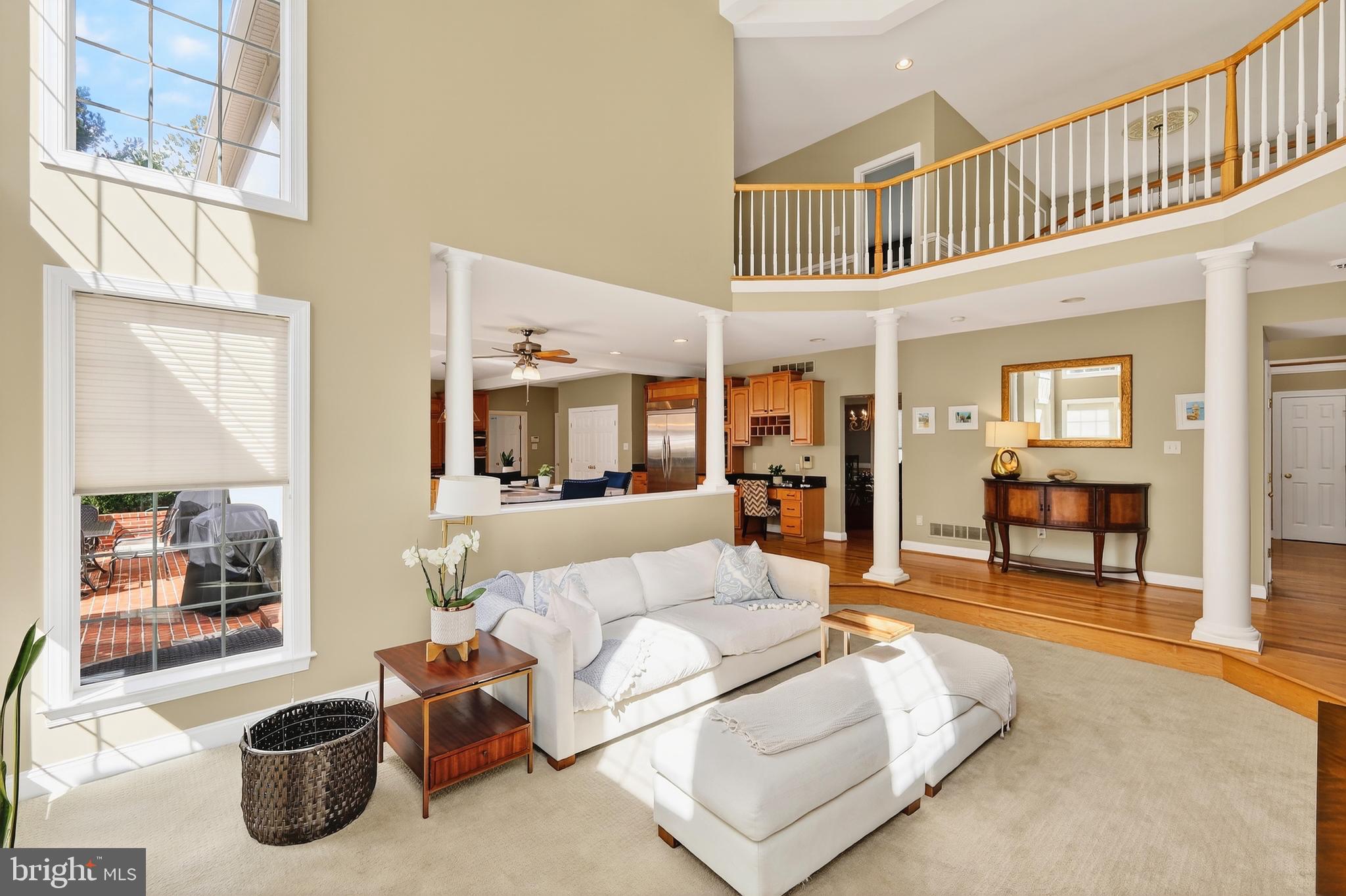 7221 Preservation Court Fulton, MD 20759 - Photo 12 of 69 Overlook to great room—open, airy flow