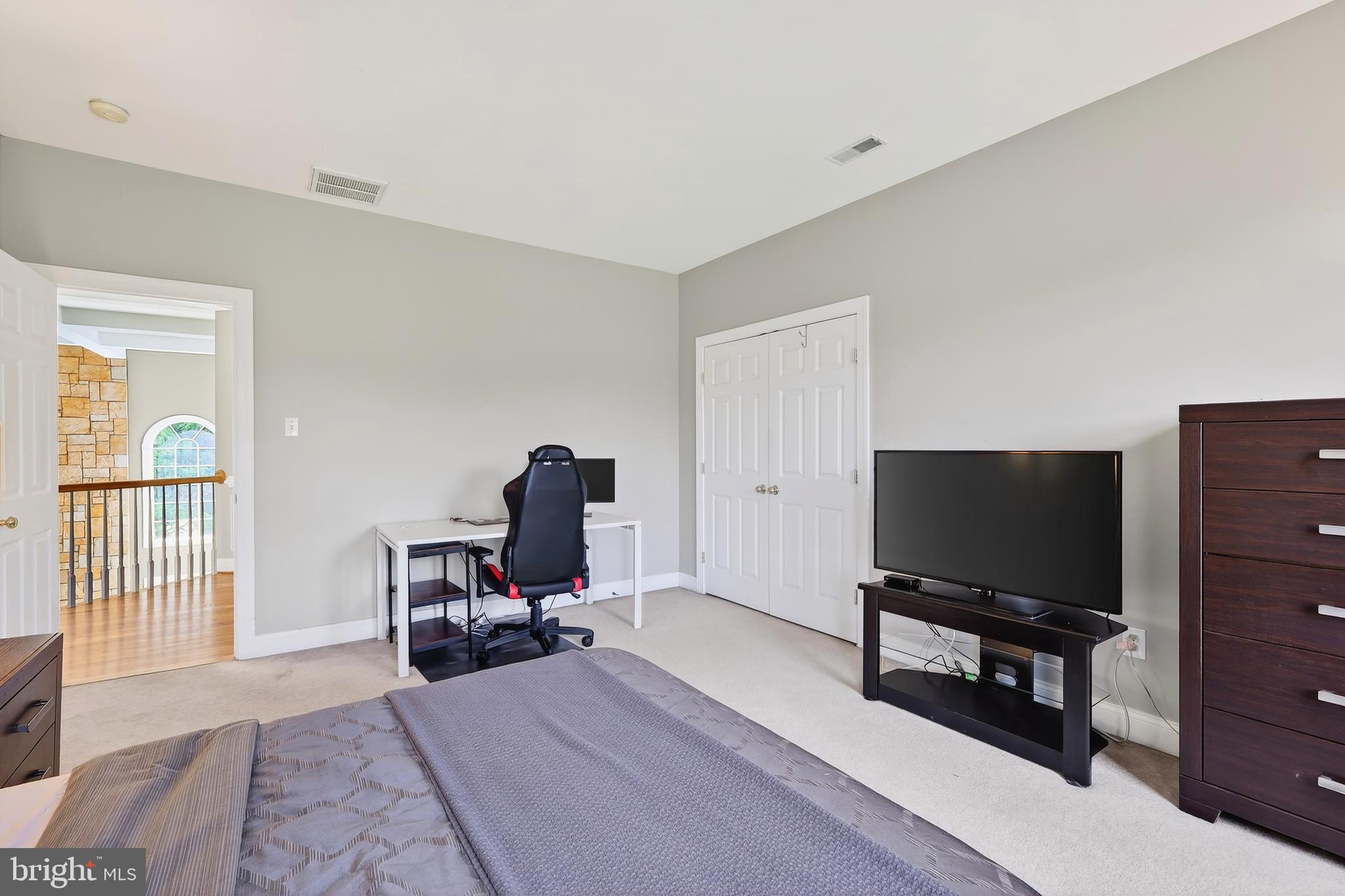 7221 Preservation Court Fulton, MD 20759 - Photo 36 of 69 a living room with furniture and a flat screen tv