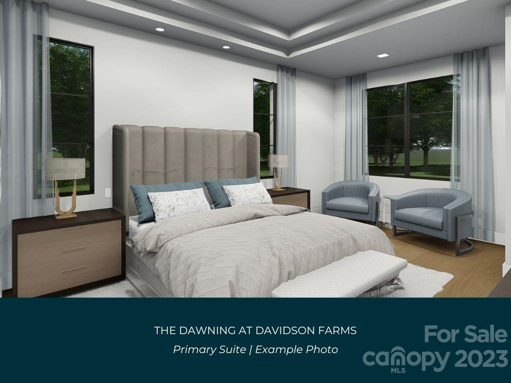 21119 Vandrake Circle, Unit 7 Davidson, NC 28036 - Photo 12 of 33 a bedroom with bed and window