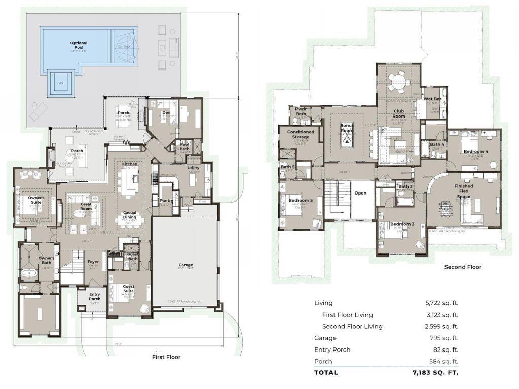 21119 Vandrake Circle, Unit 7 Davidson, NC 28036 - Photo 4 of 33 a picture of a floor plan