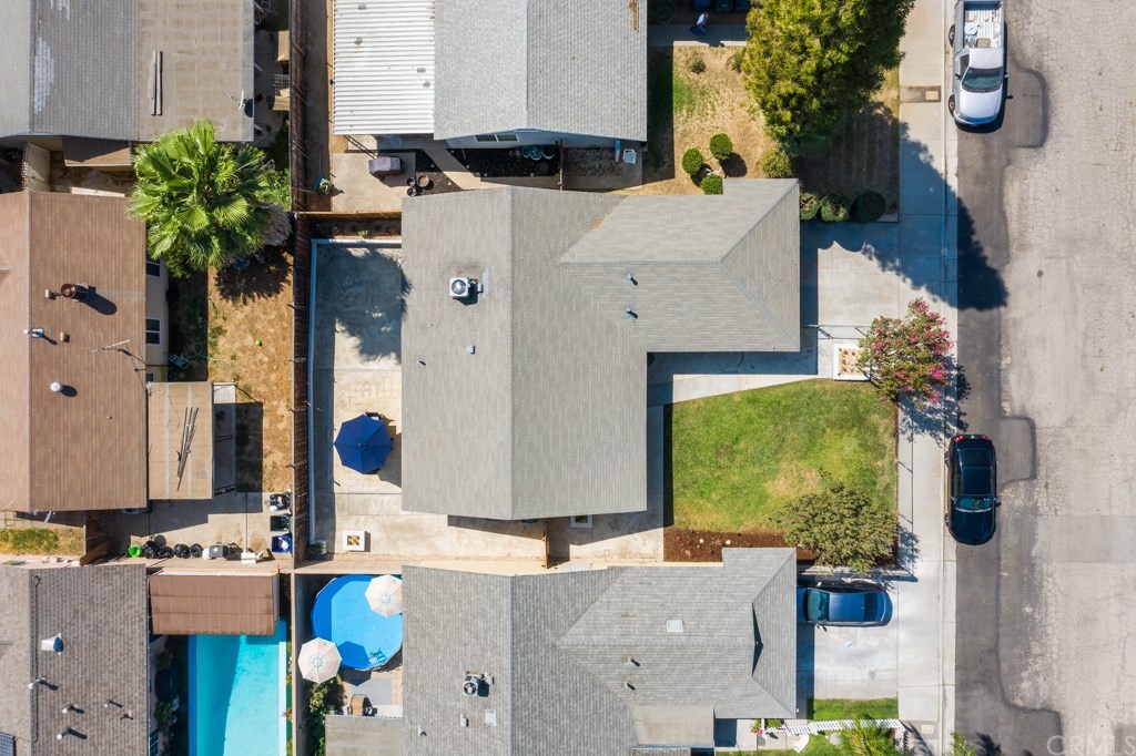 7920 Temecula Place Riverside, CA 92503 - Photo 32 of 34 aerial view of a house with yard and seating area