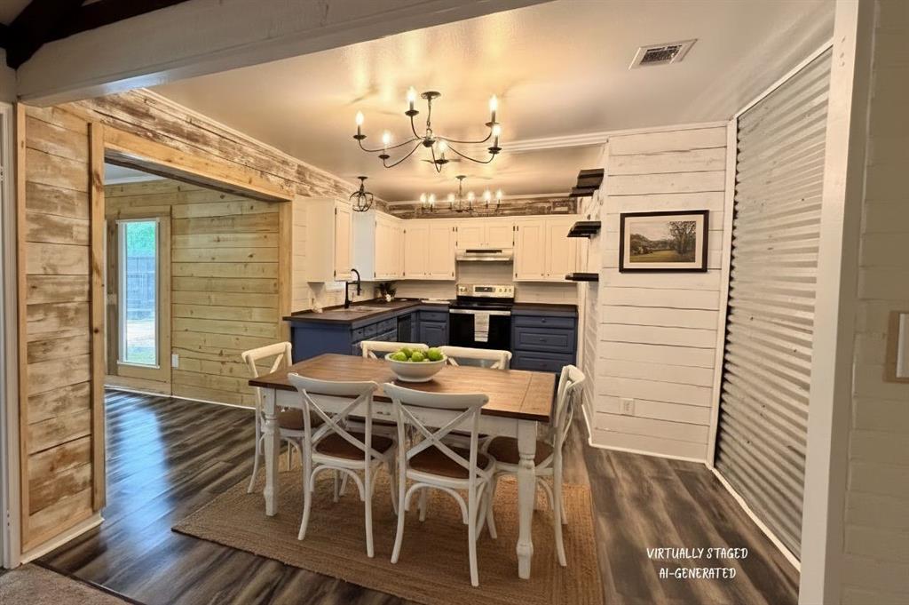211 Chimney Lane Haughton, LA 71037 - Photo 5 of 35 a view of a dining room with furniture and chandelier