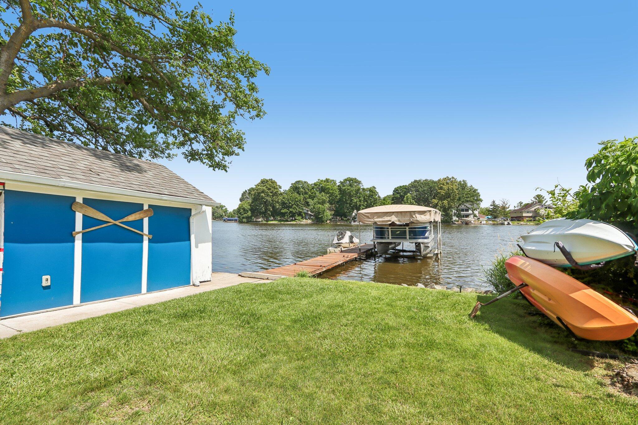 131 Riverside Drive Waterford, WI 53185 - Photo 43 of 55 BOATHOUSE / PIER