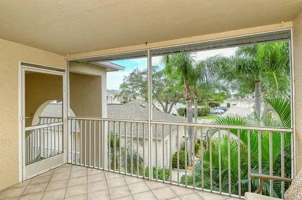 a view of a balcony