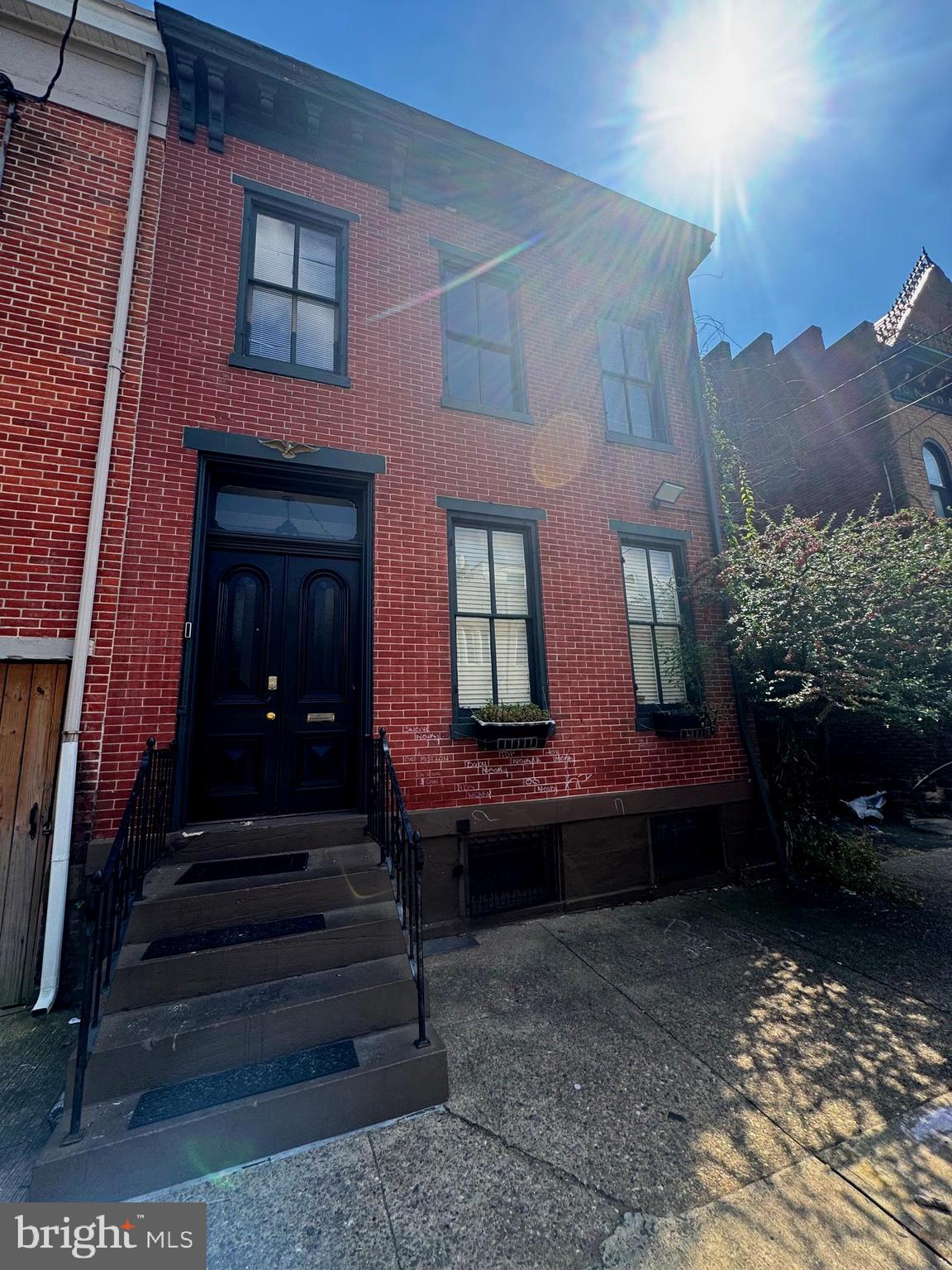 a view of front door of a house