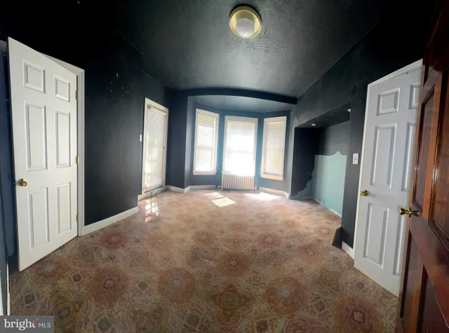 a view of a livingroom with a fireplace