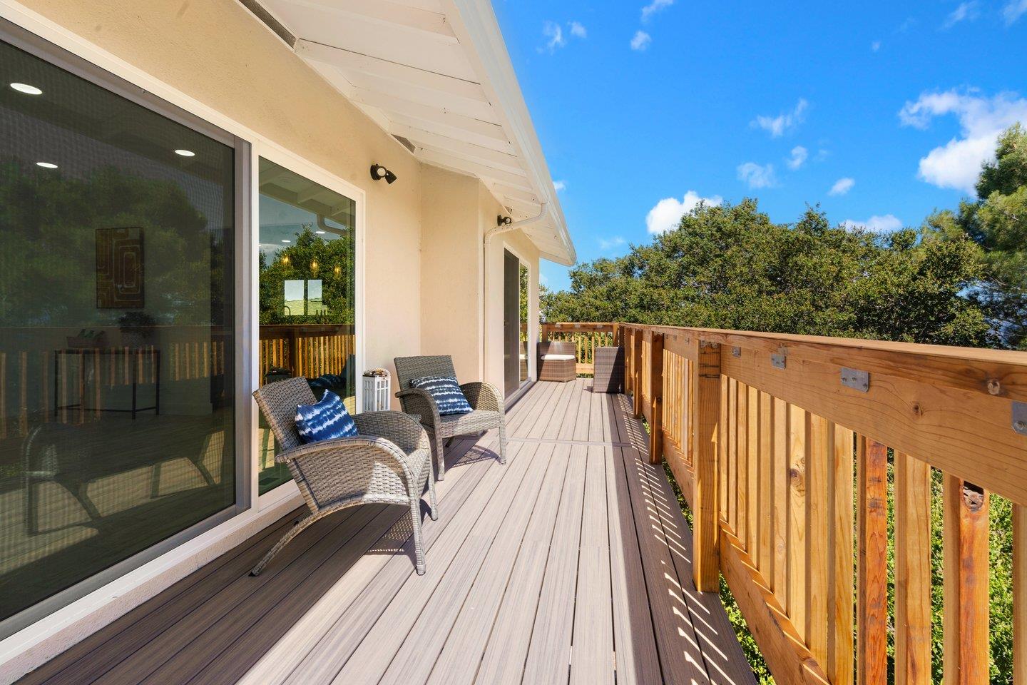 2 Ensenada Road San Carlos, CA 94070 - Photo 20 of 31 a view of balcony with furniture