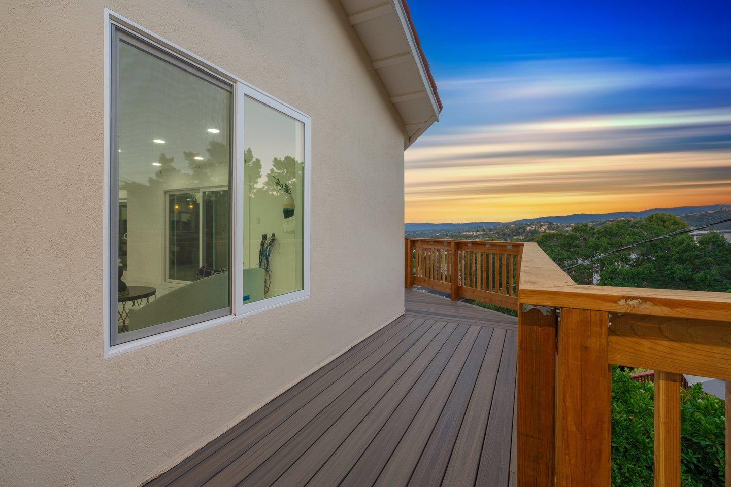 2 Ensenada Road San Carlos, CA 94070 - Photo 24 of 31 a view of balcony with wooden floor
