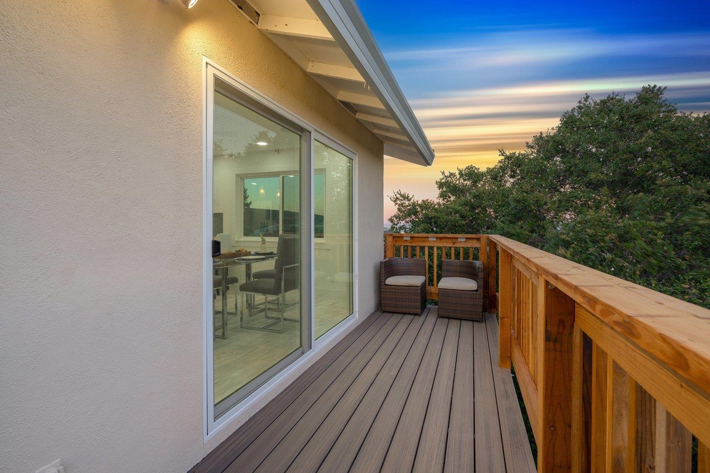 2 Ensenada Road San Carlos, CA 94070 - Photo 26 of 31 a view of balcony with couch