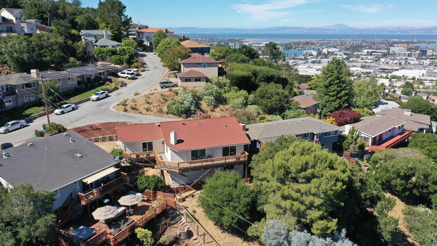 2 Ensenada Road San Carlos, CA 94070 - Photo 27 of 31 an aerial view of house with yard