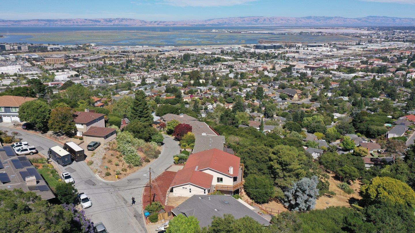 2 Ensenada Road San Carlos, CA 94070 - Photo 30 of 31 an aerial view of residential houses with outdoor space