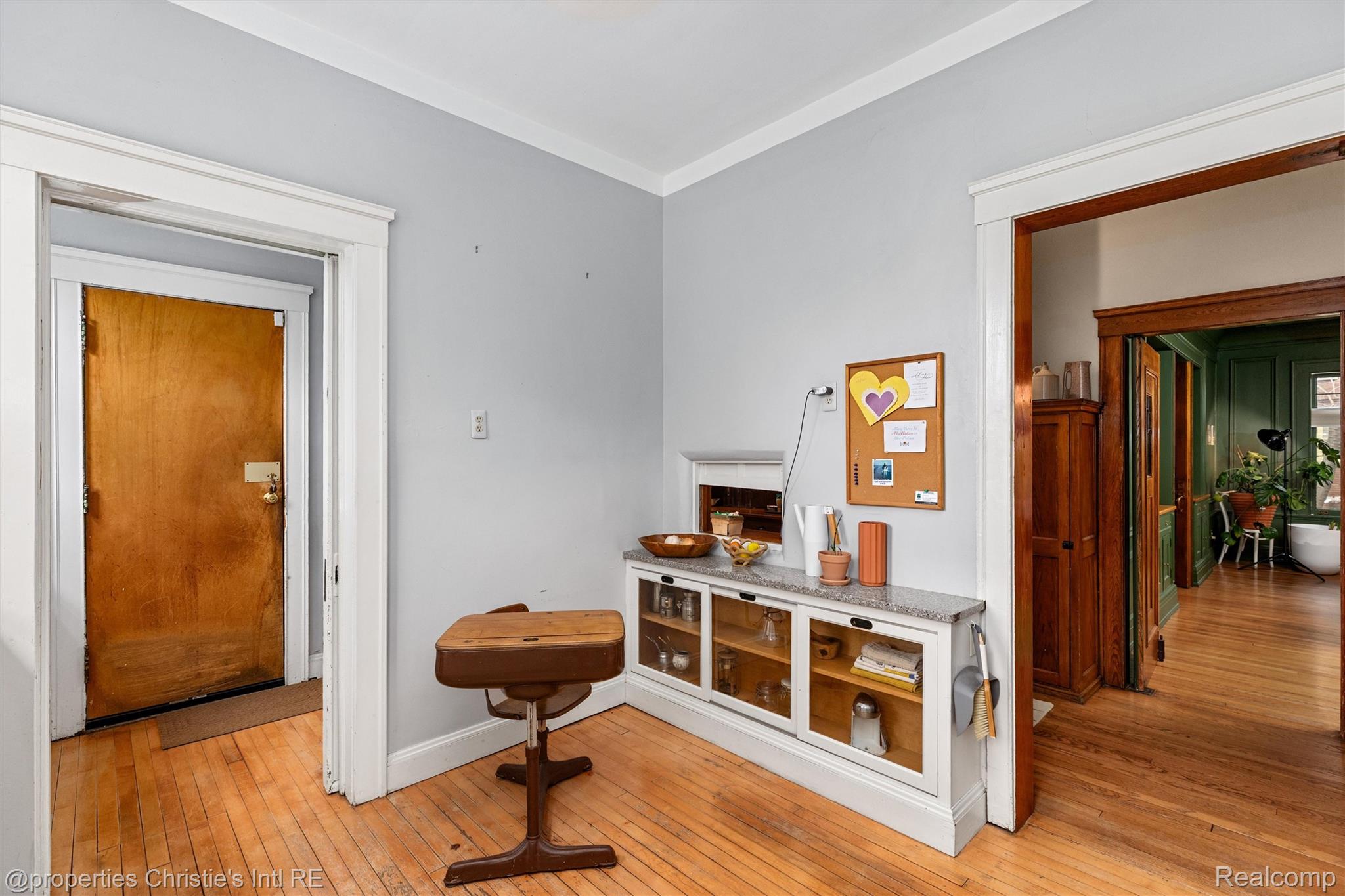 36 Longfellow Street Detroit, MI 48202 - Photo 22 of 81 Hallway with light wood-style floors and baseboards