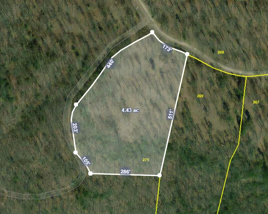 Greenfields West lot 271, aerial, near