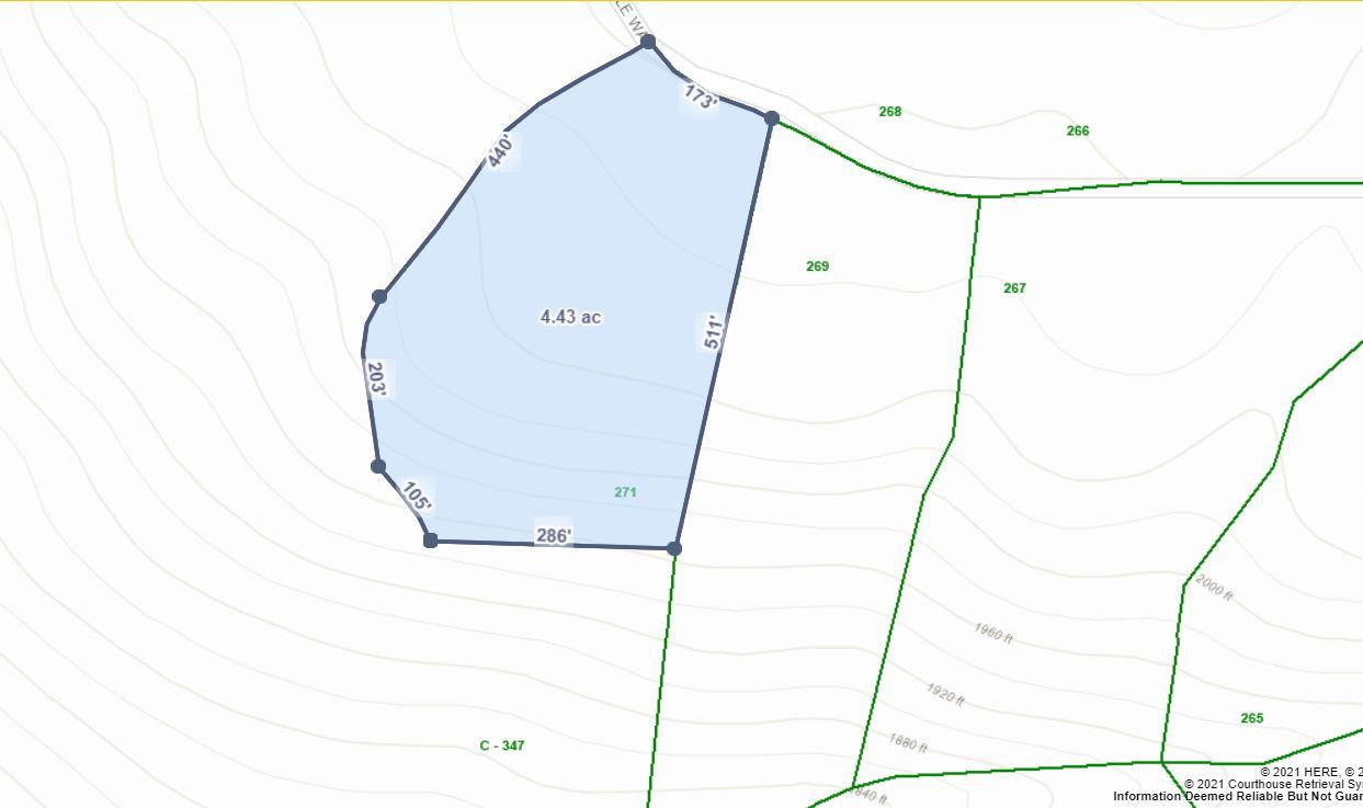 0 Periwinkle 271, aerial, topo, close