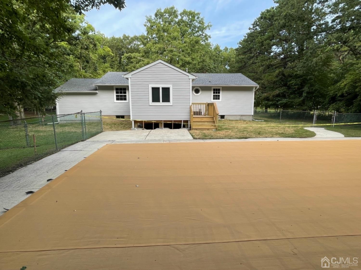 115 Old Forge Road Monroe Township, NJ 08831 - Photo 33 of 38 Inground pool needs repairs. As-is.