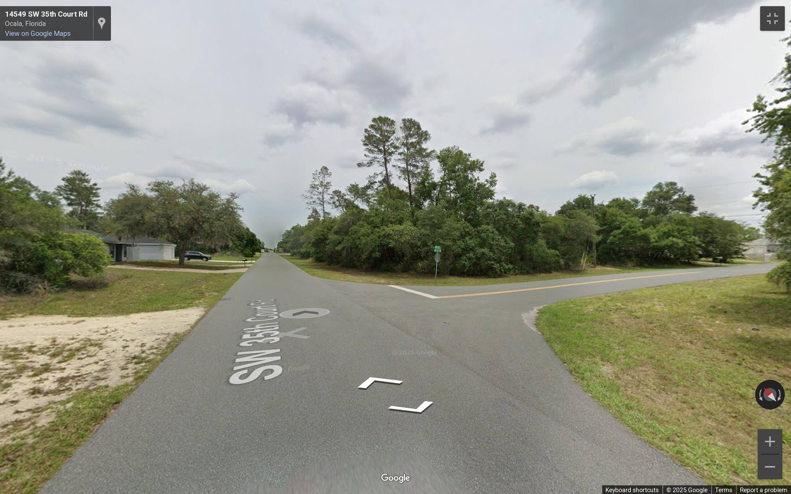 a view of a street view
