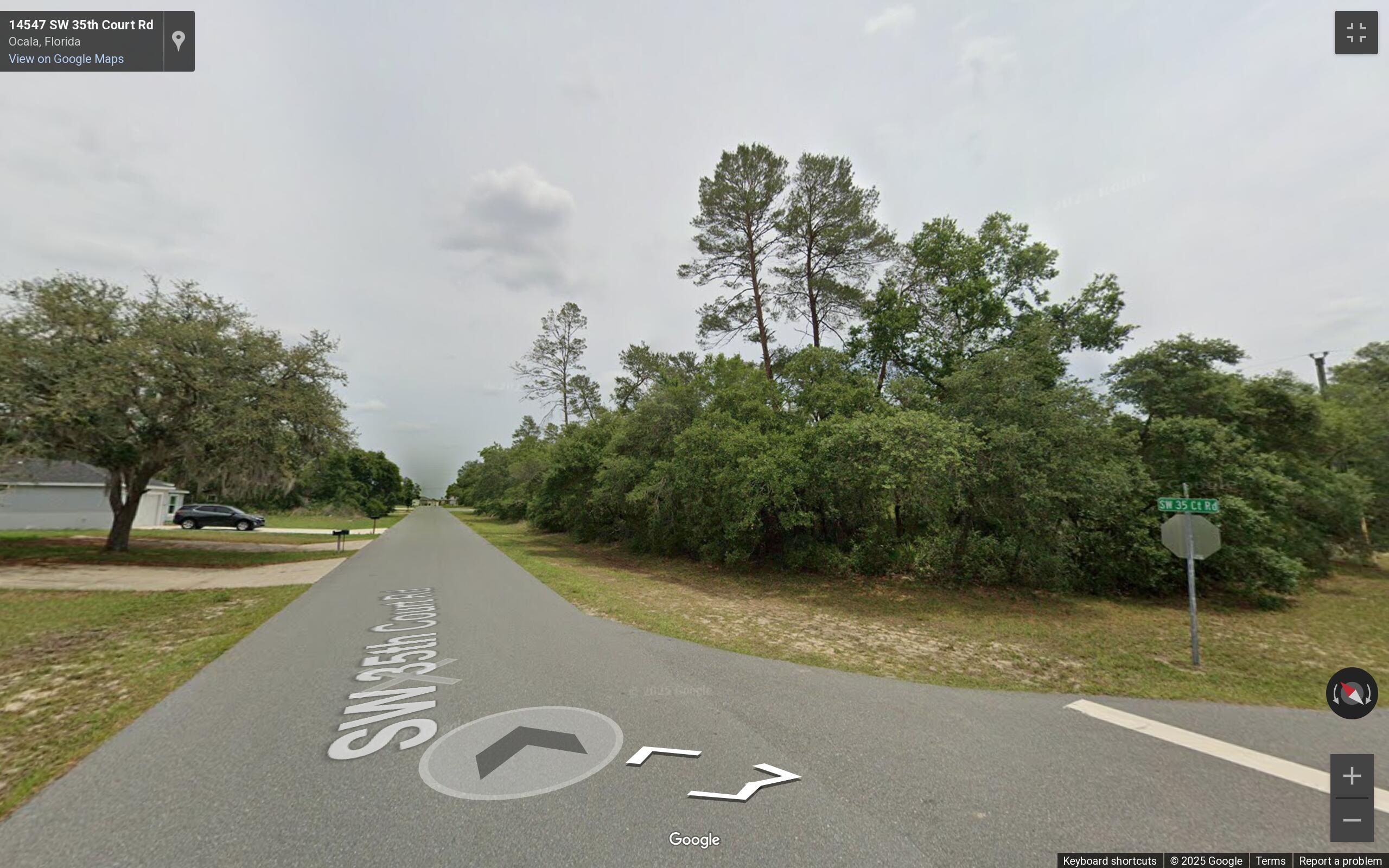 0 Southwest 35th Court Road Ocala, FL 34473 - Photo 4 of 9 a view of a street with a trees
