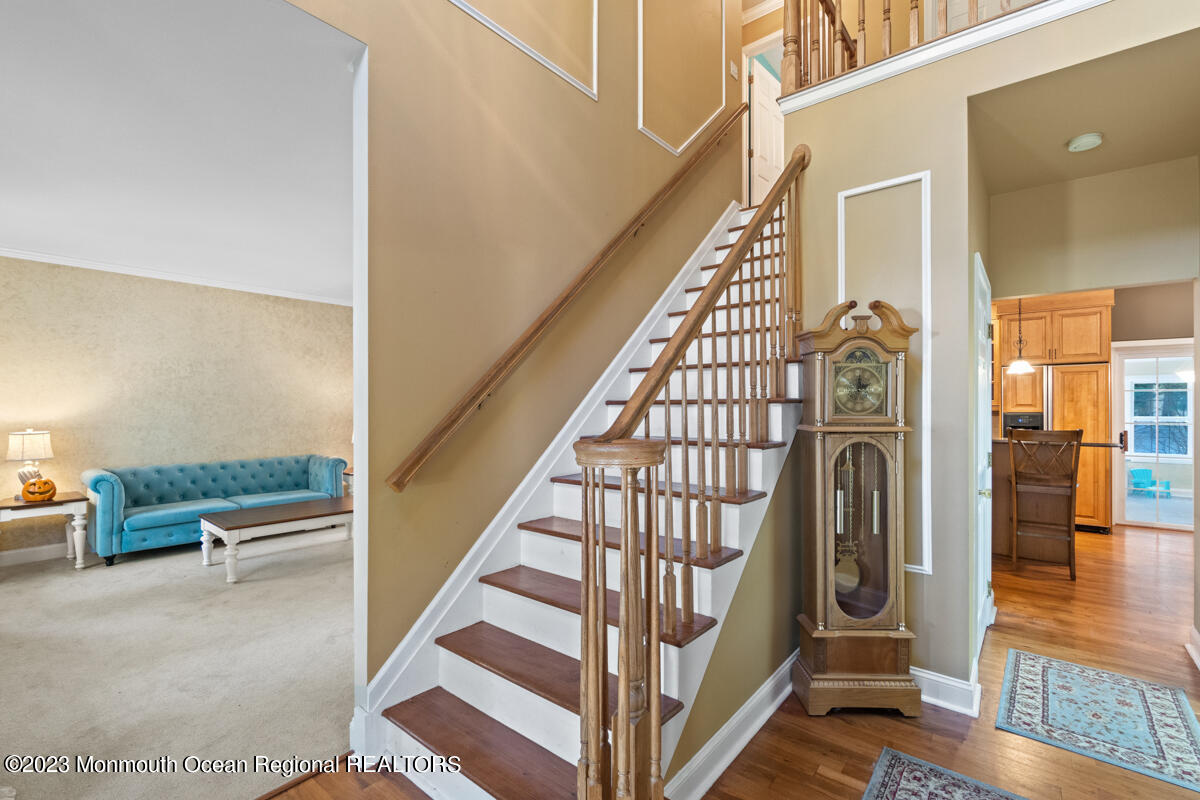 6 Forest View Drive Bayville, NJ 08721 - Photo 25 of 39 a view of entryway and hall with wooden floor