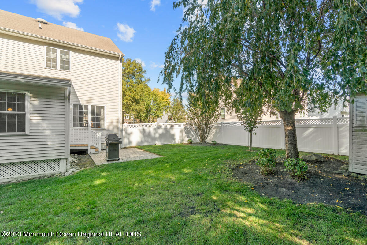 6 Forest View Drive Bayville, NJ 08721 - Photo 30 of 39 a view of backyard of house with green space