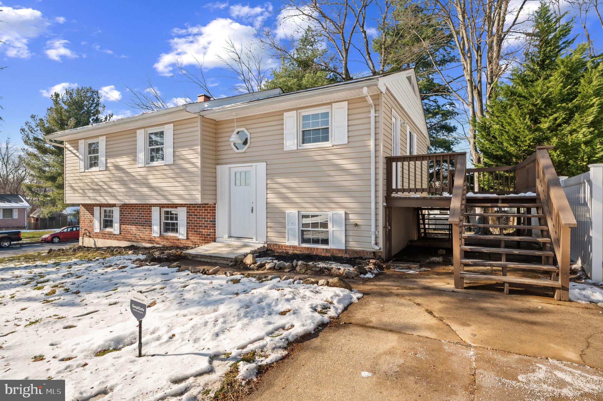 200 Timber Grove Road Reisterstown, MD 21136 - Photo 25 of 30 a front view of a house with garden
