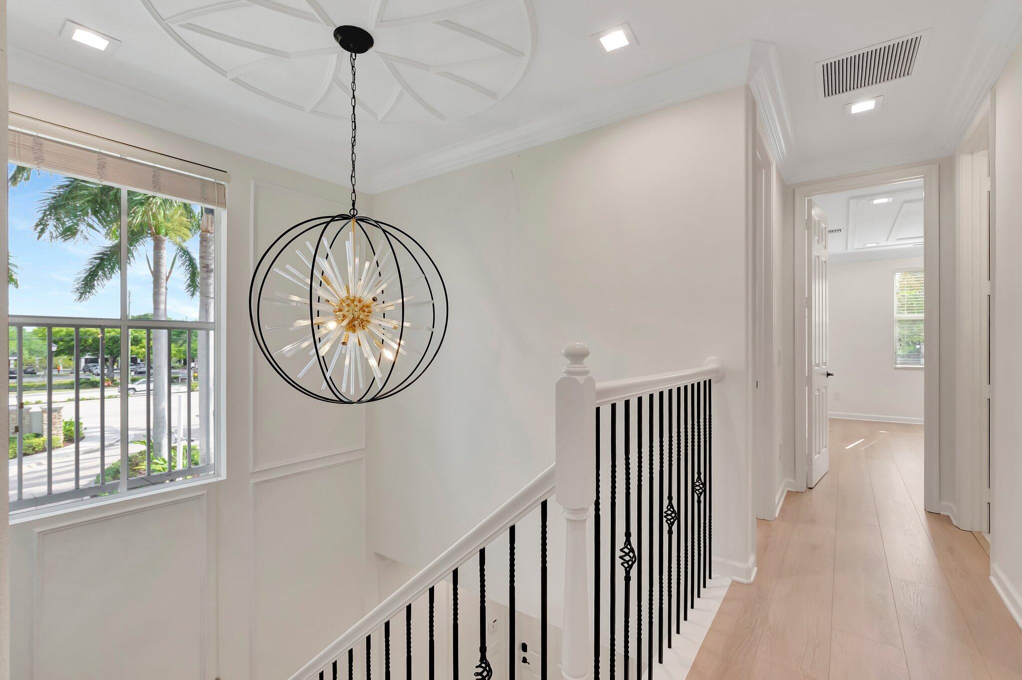 100 West Prive Circle Delray Beach, FL 33445 - Photo 23 of 43 a view of hallway with windows