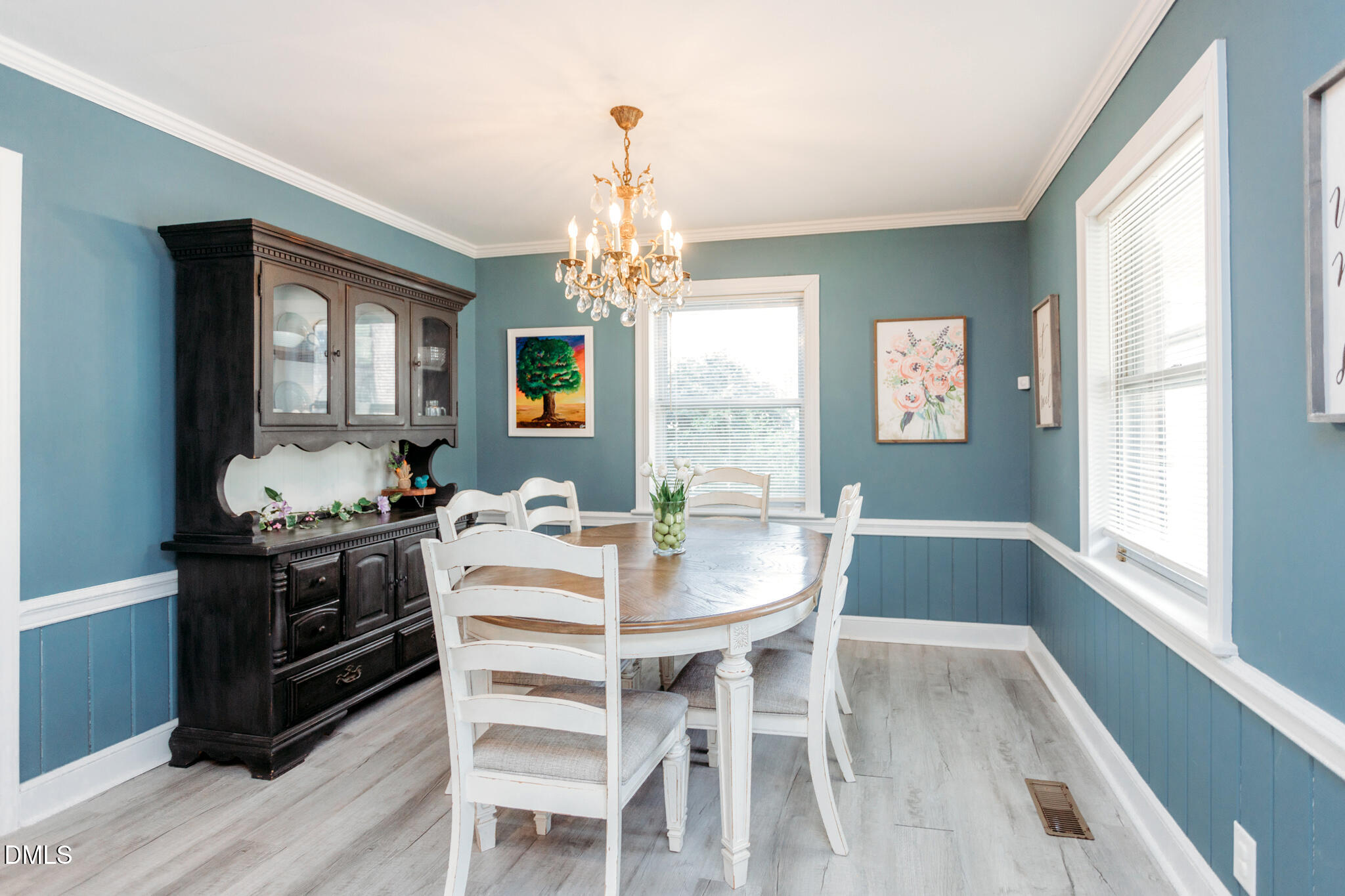 1109 Robin Hill Road Northwest Wilson, NC 27896 - Photo 5 of 19 a view of a dining room with furniture window and wooden floor