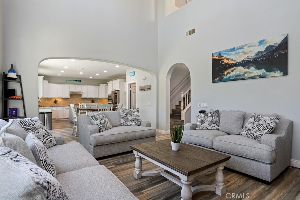 31319 Locust Court Temecula, CA 92592 - Photo 12 of 75 a living room with furniture and a view of kitchen