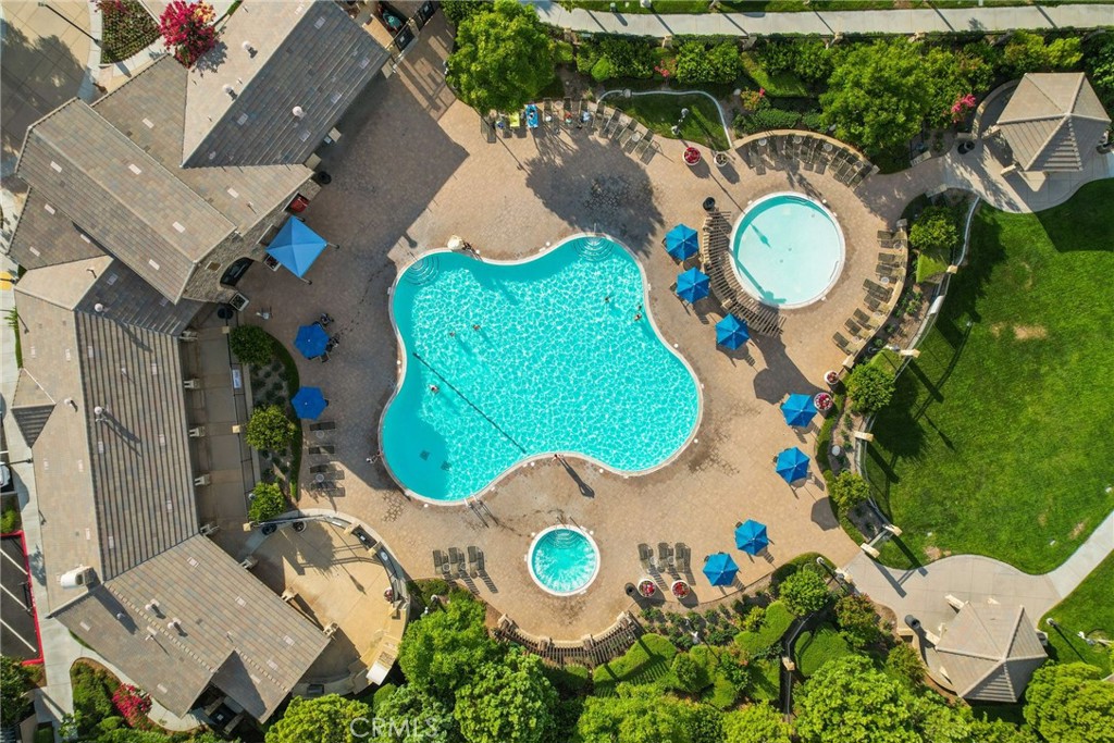 31319 Locust Court Temecula, CA 92592 - Photo 65 of 75 an aerial view of a swimming pool a yard and outdoor seating
