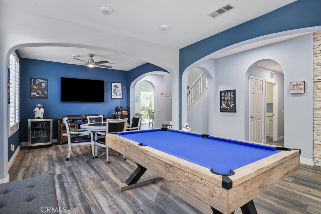 31319 Locust Court Temecula, CA 92592 - Photo 9 of 75 a room with furniture pool table flat screen tv and windows