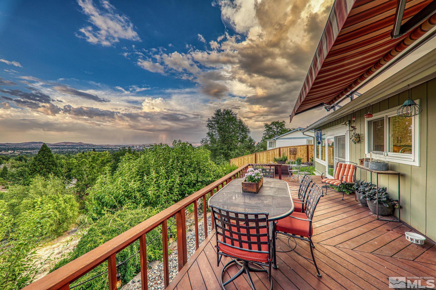 2025 Heatheridge Lane Reno, NV 89509 - Photo 14 of 40 a view of a balcony with furniture