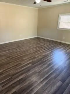 wooden floor in a empty room