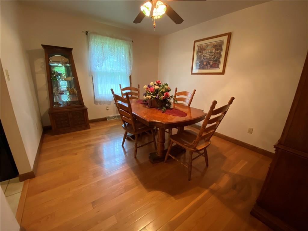 97 Gibson Road Greenville, PA 16125 - Photo 12 of 23 Dining room with hardwood floors