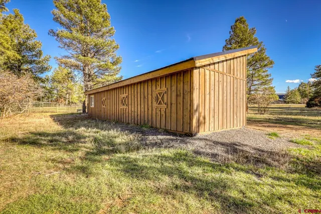 a view of a house with a outdoor space
