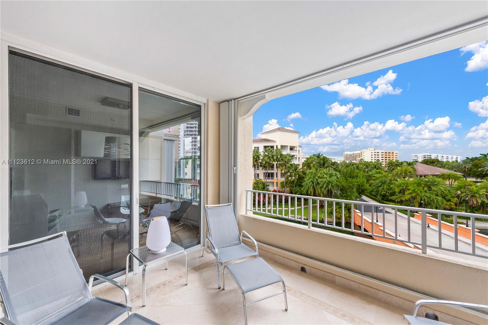 739 Crandon Boulevard, Unit PH1 Key Biscayne, FL 33149 - Photo 29 of 33 a view of balcony with furniture