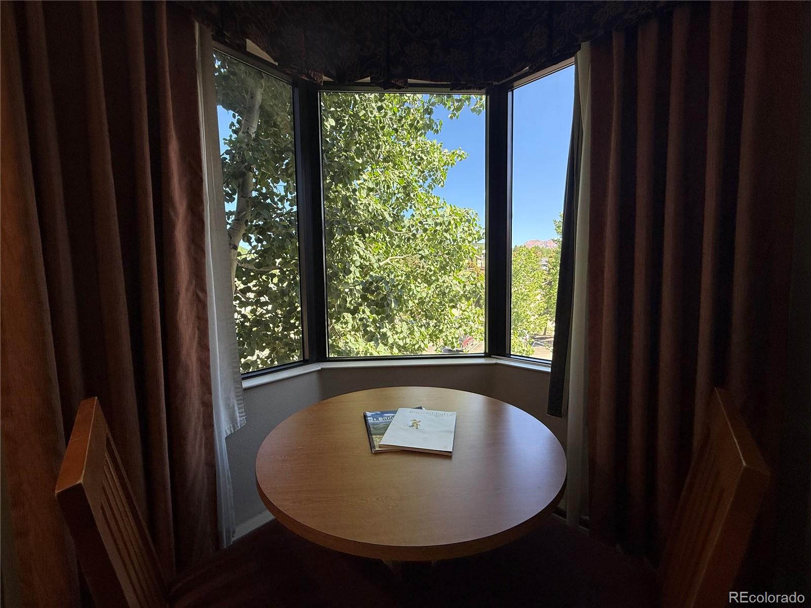 6 Emmons Road, Unit 379/381 Crested Butte, CO 81225 - Photo 7 of 34 a view of a balcony from a window