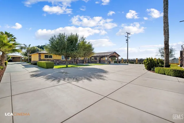 a view of a street with houses
