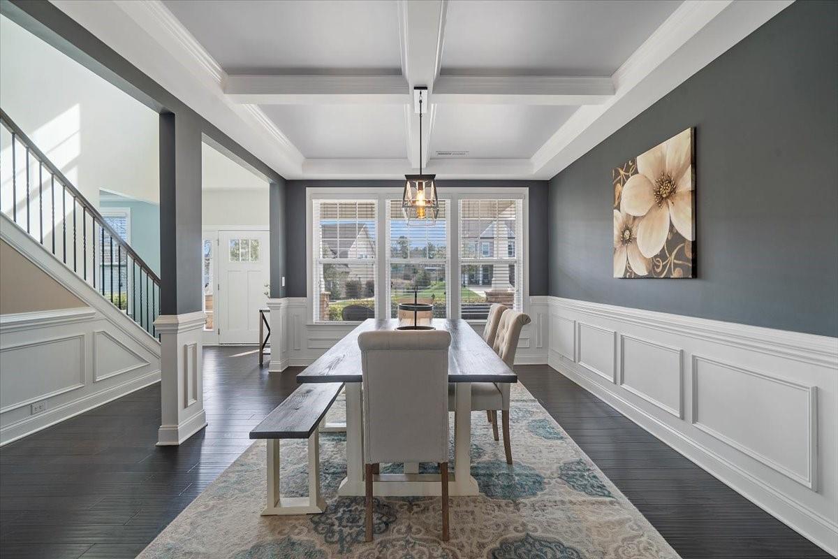 7399 Albemarle Drive Denver, NC 28037 - Photo 3 of 48 a view of a dining room with furniture window and outside view