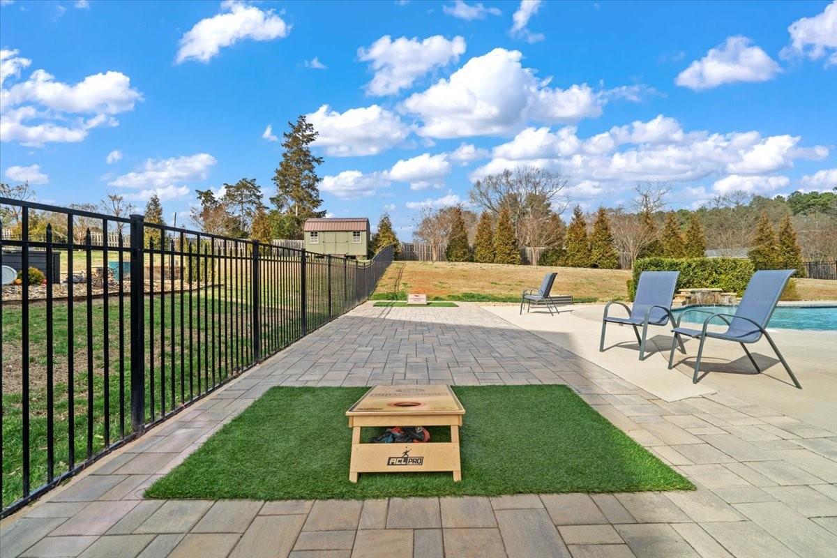 7399 Albemarle Drive Denver, NC 28037 - Photo 40 of 48 a view of a terrace with sitting area