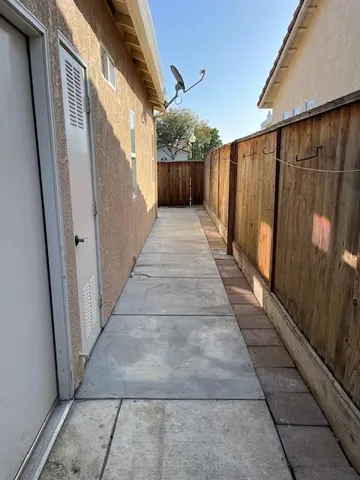 a view of a corridor