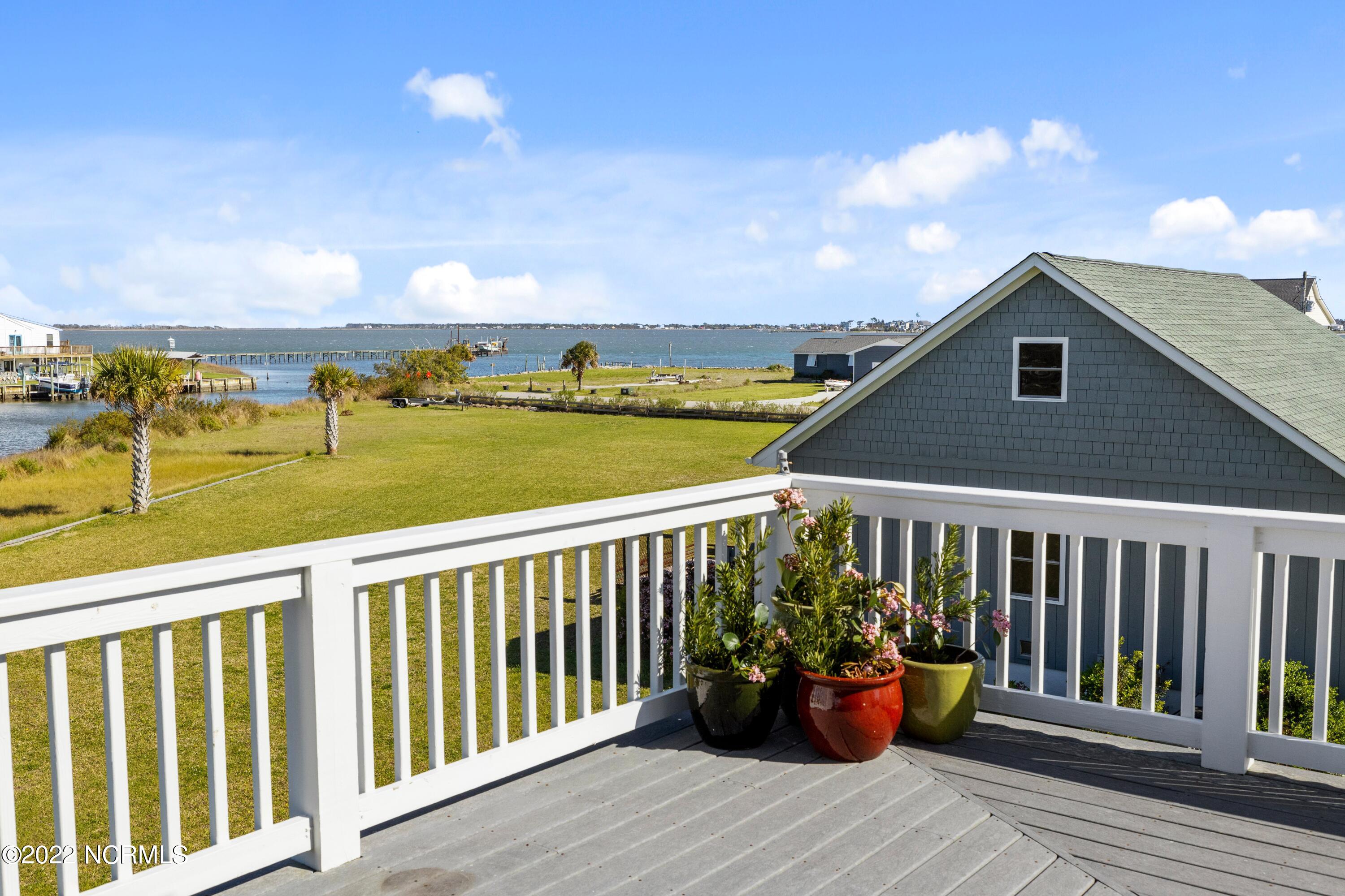 213 Straits Haven Road Beaufort, NC 28516 - Photo 42 of 68 Views of the Straits from Deck
