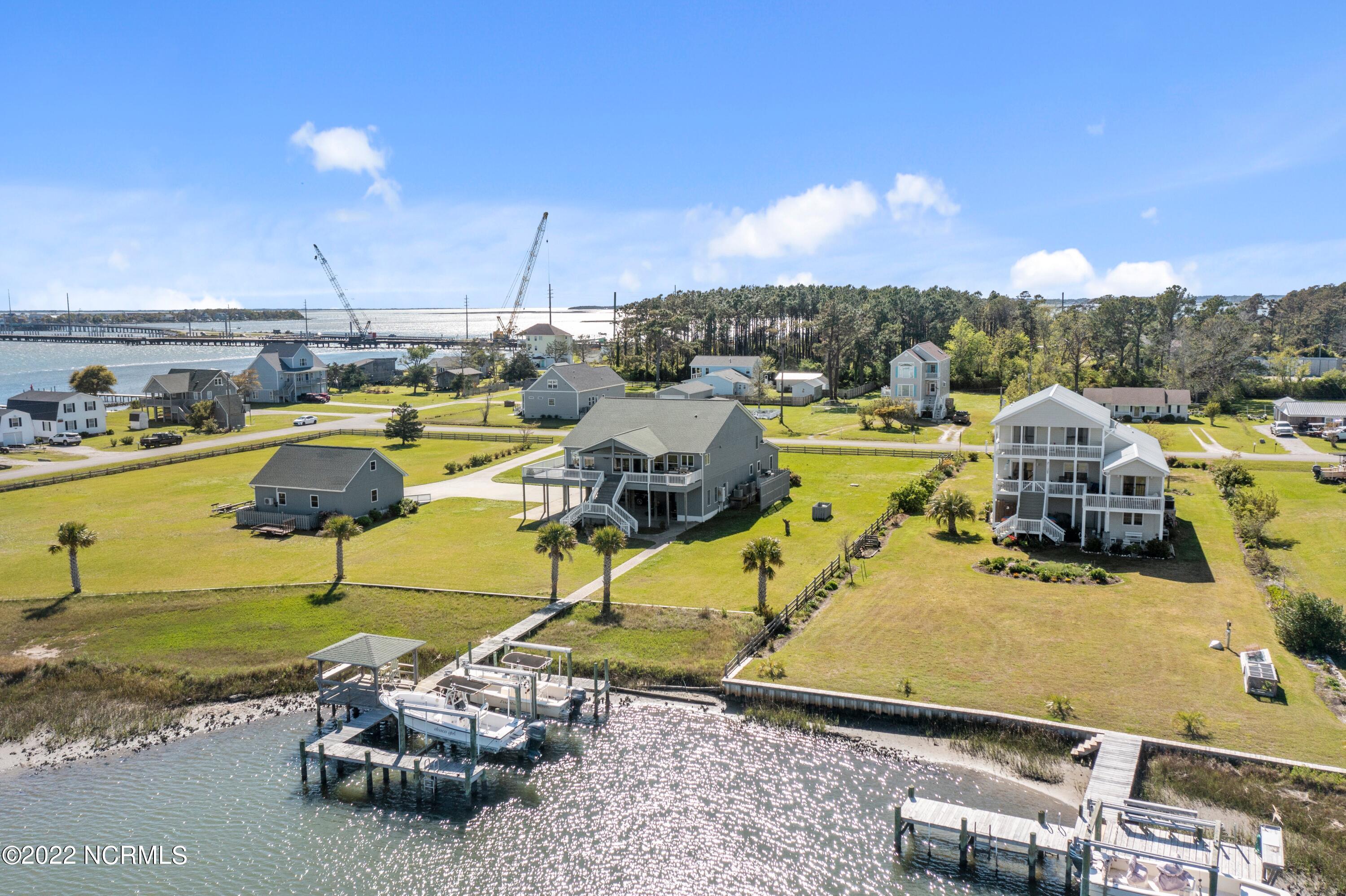213 Straits Haven Road Beaufort, NC 28516 - Photo 43 of 68 Neighborhood Aerial