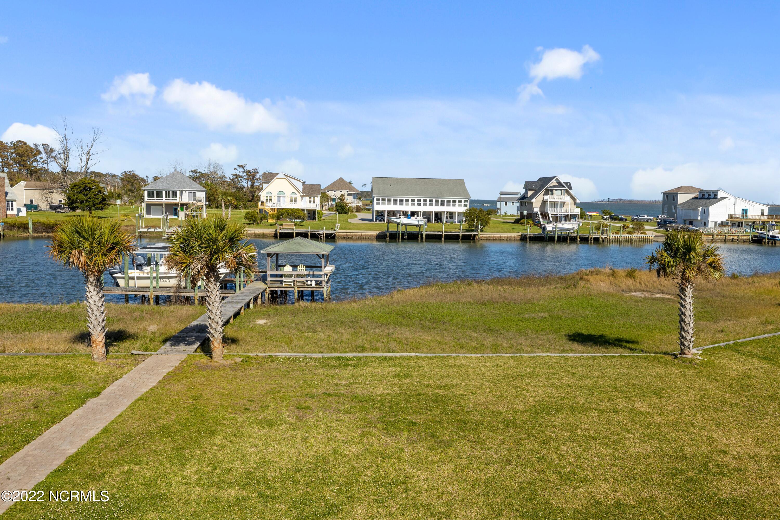 213 Straits Haven Road Beaufort, NC 28516 - Photo 56 of 68 Bulkhead and Marsh area