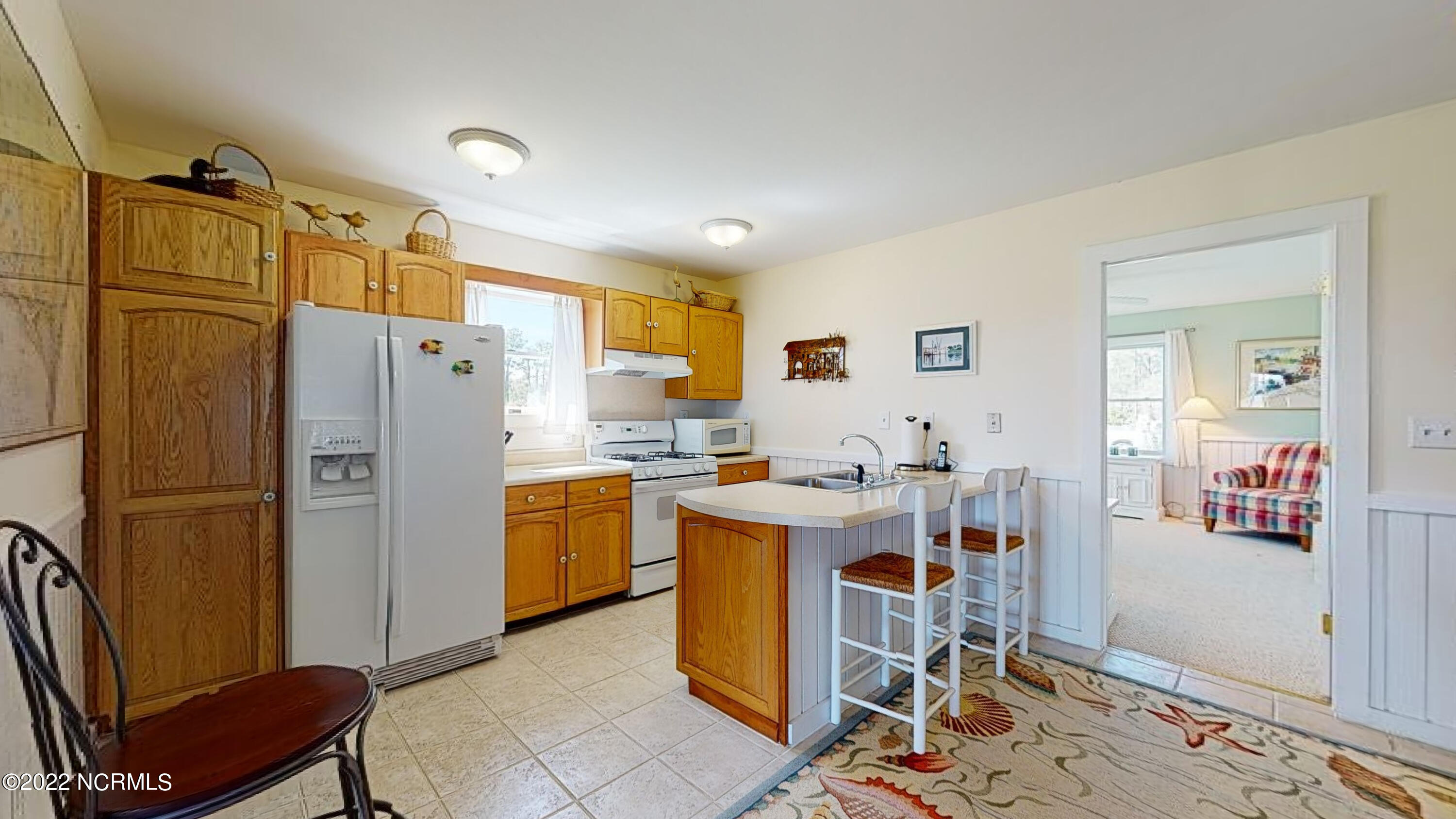 213 Straits Haven Road Beaufort, NC 28516 - Photo 62 of 68 Refrigerator in Second Kitchen