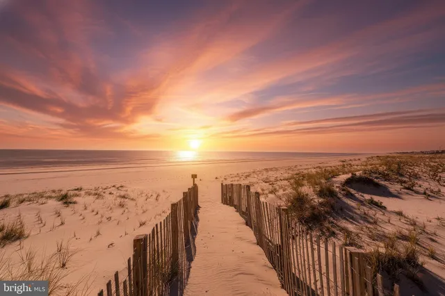 a view of a city with ocean view